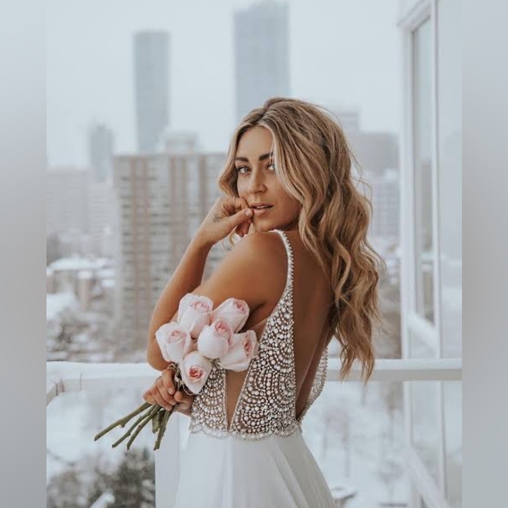 Brand New! Lulu's True Love Beaded Wedding Dress